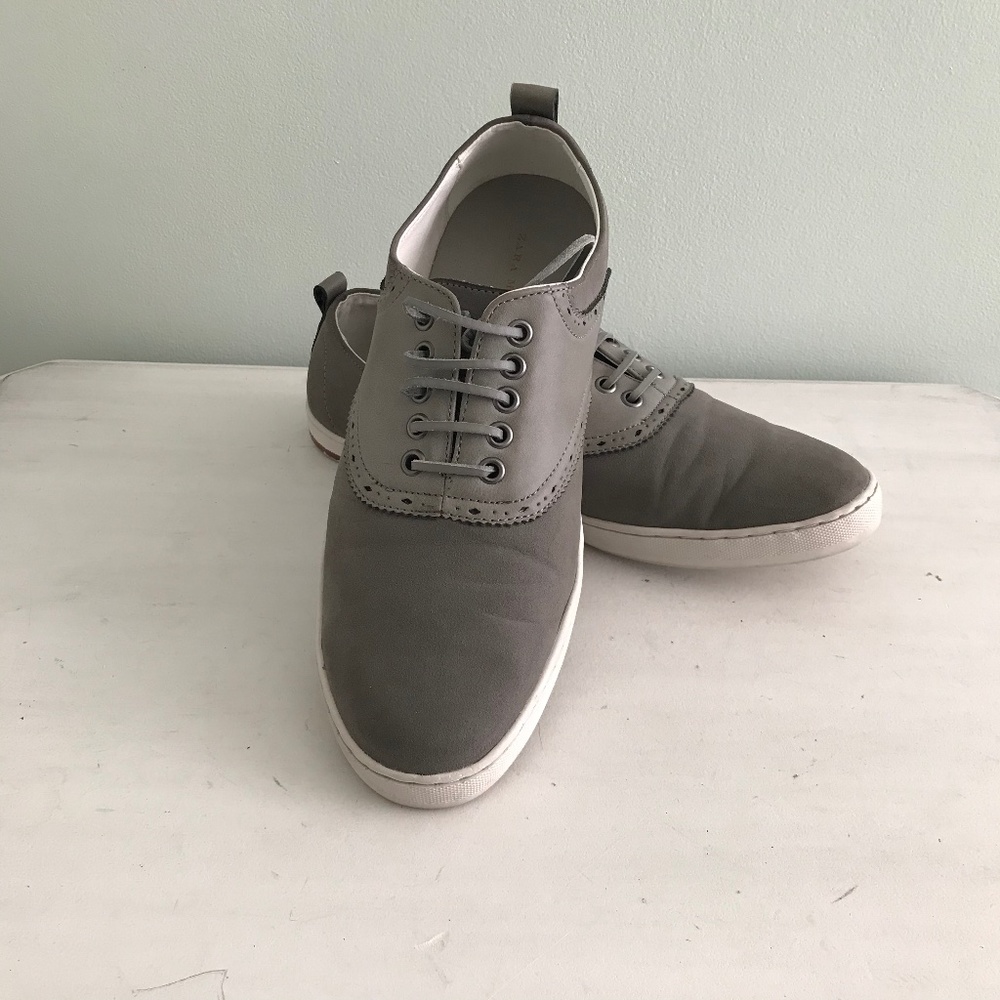 Zara Man Grey Shoes